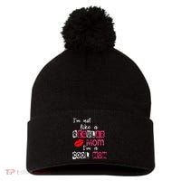 Im Not A Regular Mom Im A Cool Mom Pom Pom 12in Knit Beanie thumb 0