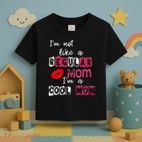 Im Not A Regular Mom Im A Cool Mom Toddler T-Shirt thumb 3