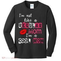 Im Not A Regular Mom Im A Cool Mom Kids Long Sleeve Shirt thumb 0