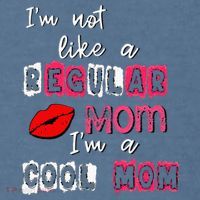 Im Not A Regular Mom Im A Cool Mom Comfort Colors Garment-Dyed Hooded Sweatshirt thumb 2