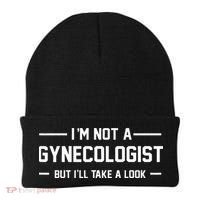 I’m Not A Gynecologist But I’ll Take A Look Beanie thumb 0