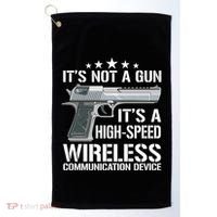 Its Not A Gun Meme Funny Gift Funny Its Not A Gun Cool Gift Golf Towel thumb 0