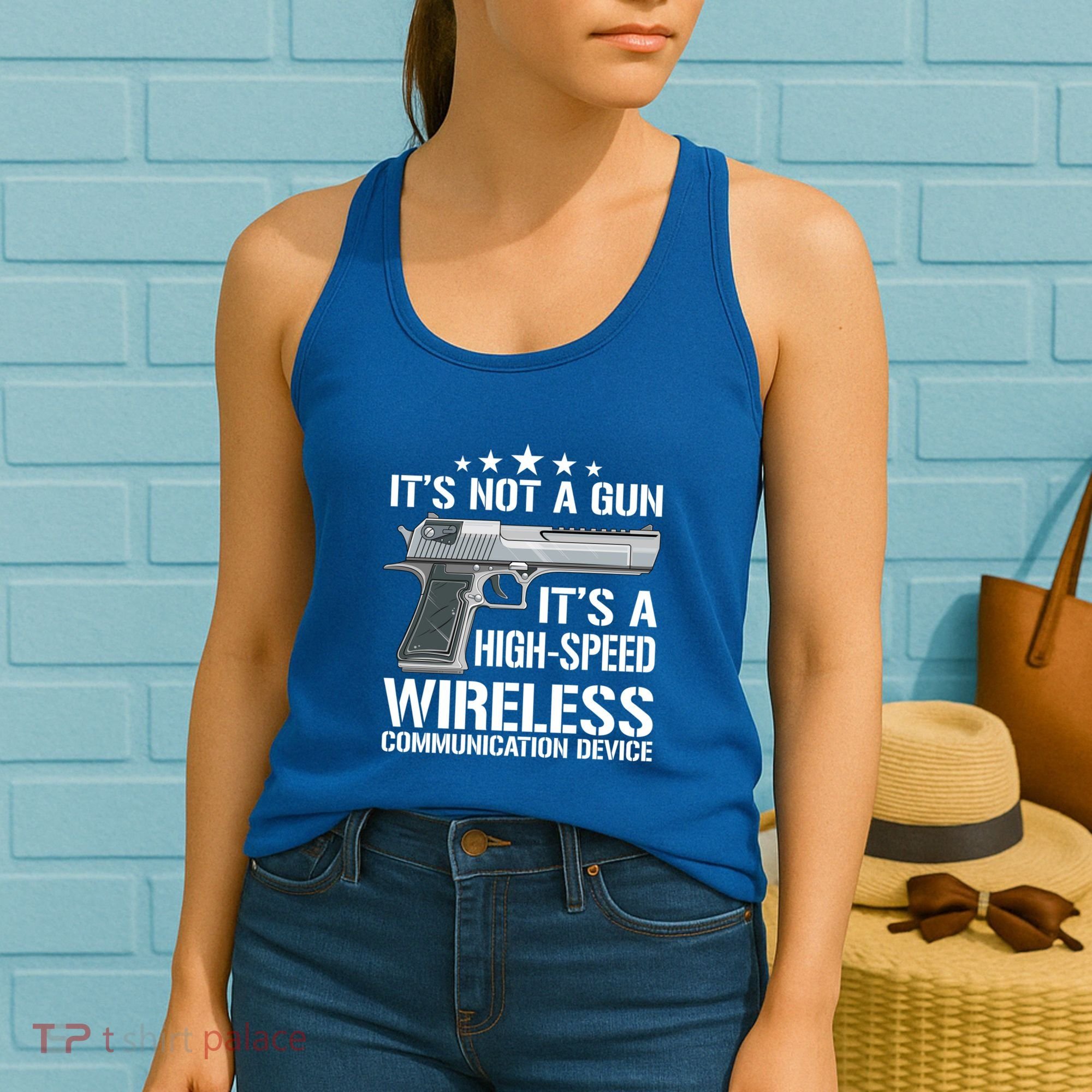 Its Not A Gun Meme Funny Gift Funny Its Not A Gun Cool Gift Women's Tank Top
