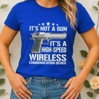 Its Not A Gun Meme Funny Gift Funny Its Not A Gun Cool Gift Women's T-Shirt thumb 2