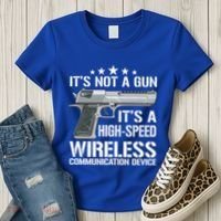 Its Not A Gun Meme Funny Gift Funny Its Not A Gun Cool Gift Women's T-Shirt thumb 3