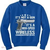 Its Not A Gun Meme Funny Gift Funny Its Not A Gun Cool Gift Kids Sweatshirt thumb 0