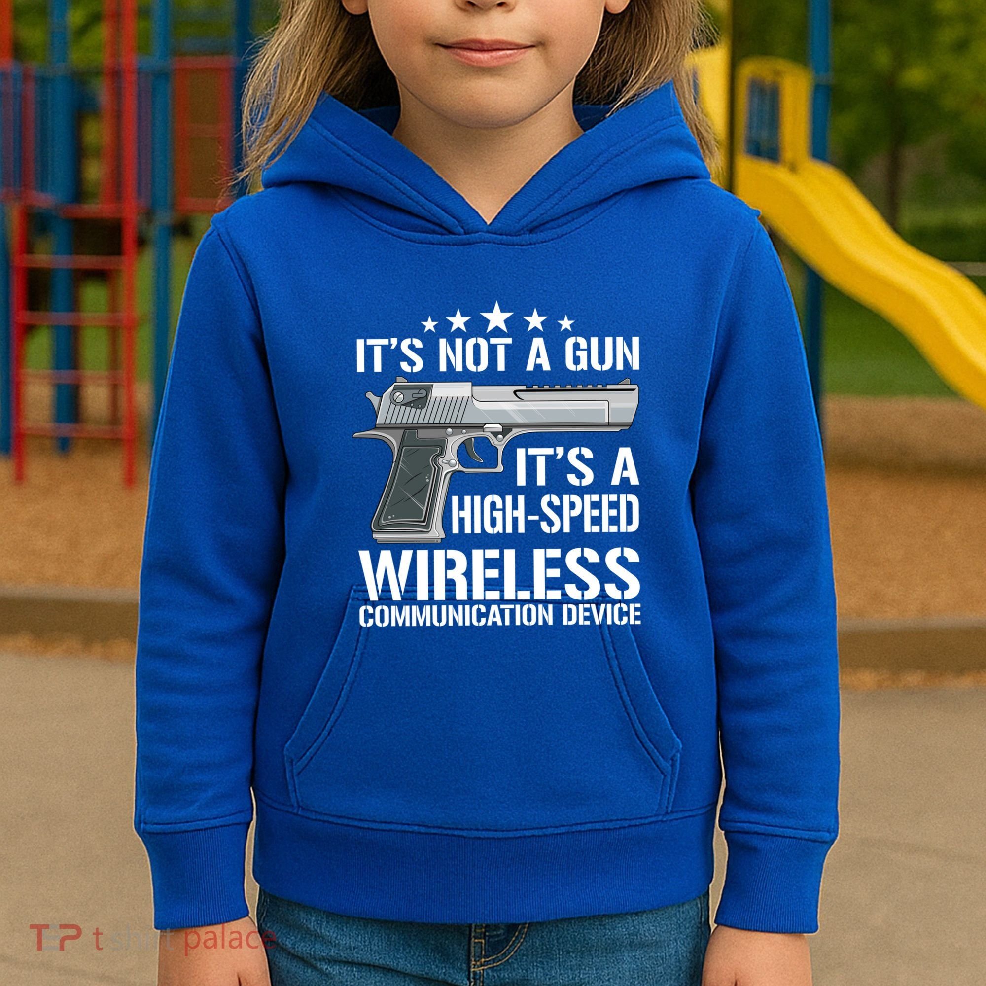 Its Not A Gun Meme Funny Gift Funny Its Not A Gun Cool Gift Kids Hoodie