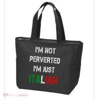 I'm Not A Perverted I'm Just Italian   Tote Bag thumb 3