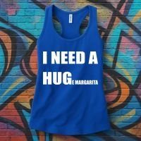 I Need A Huge Margarita Humor Margarita Lover Gift Women's Tank Top thumb 3