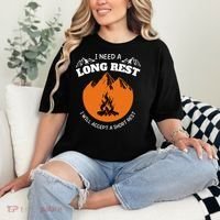I Need A Long Rest I Will Accept A Short Rest Comfort Colors T-Shirt thumb 2
