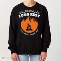 I Need A Long Rest I Will Accept A Short Rest Women's Sweatshirt thumb 0