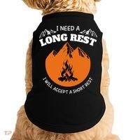 I Need A Long Rest I Will Accept A Short Rest Doggie Tank thumb 0