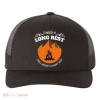 I Need A Long Rest I Will Accept A Short Rest Yupoong Adult 5-Panel Trucker Hat thumb 0