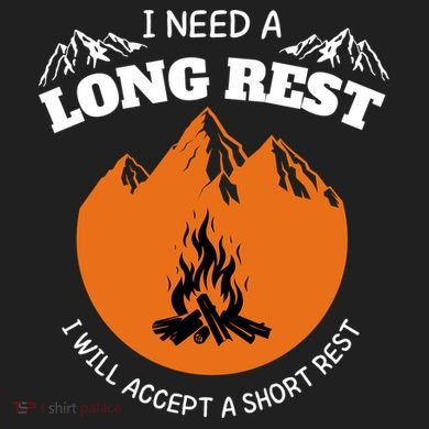 I Need A Long Rest I Will Accept A Short Rest Women's Cooling Performance Crew T-Shirt