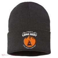 I Need A Long Rest I Will Accept A Short Rest Sustainable Knit Beanie thumb 0