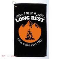 I Need A Long Rest I Will Accept A Short Rest Golf Towel thumb 0