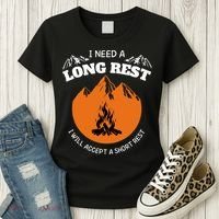 I Need A Long Rest I Will Accept A Short Rest Women's T-Shirt thumb 3