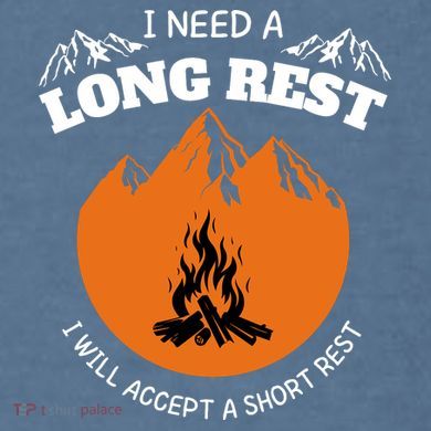 I Need A Long Rest I Will Accept A Short Rest Comfort Colors Garment-Dyed Hooded Sweatshirt