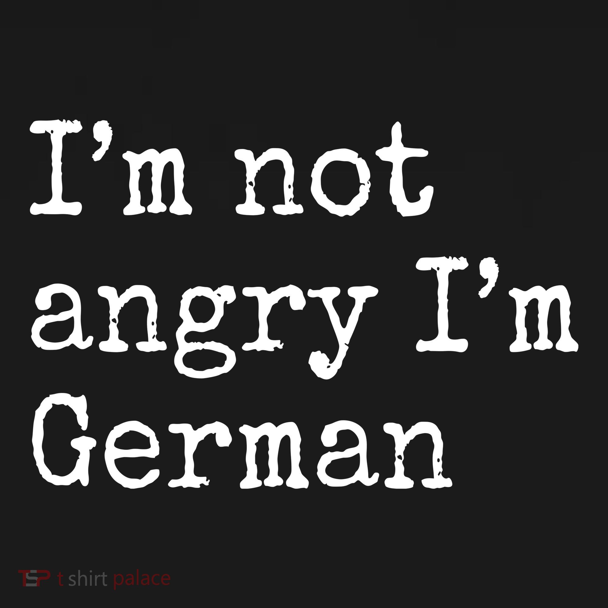 Im Not Angry Im German Funny Oktoberfest Women's Hoodie