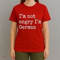 Im Not Angry Im German Funny Oktoberfest T-Shirt thumb 4