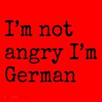 Im Not Angry Im German Funny Oktoberfest Santa Hat thumb 1