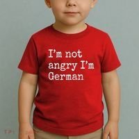Im Not Angry Im German Funny Oktoberfest Toddler T-Shirt thumb 2
