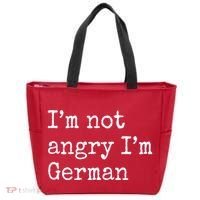 Im Not Angry Im German Funny Oktoberfest Tote Bag thumb 0
