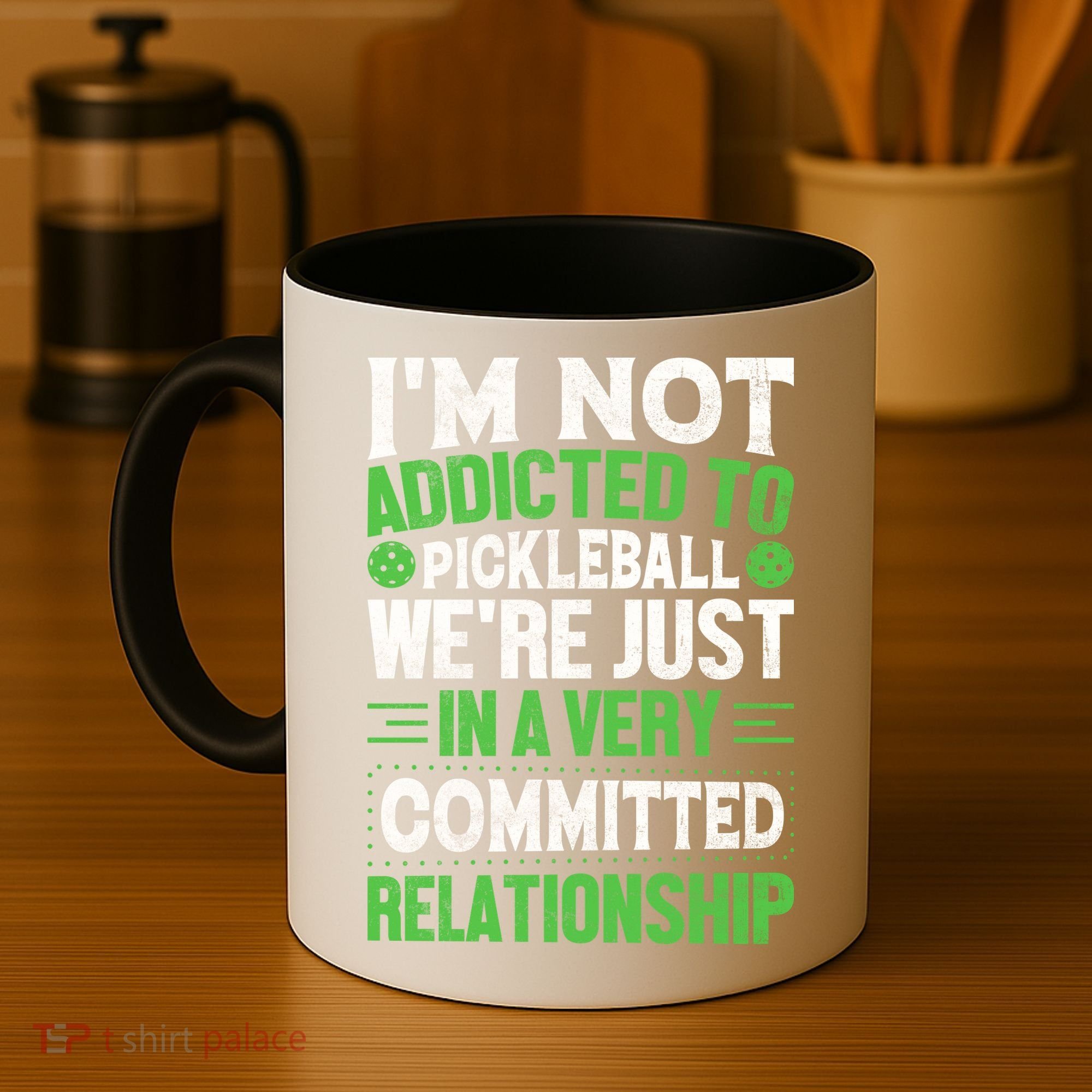 I'm Not Addicted Pickleball Gift For Pickleball Player Coffee Mug