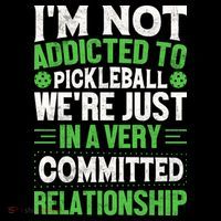 I'm Not Addicted Pickleball Gift For Pickleball Player Women's Hoodie thumb 2