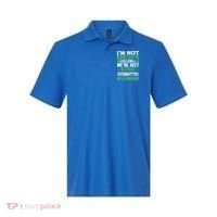 I'm Not Addicted Pickleball Gift For Pickleball Player Polo thumb 0