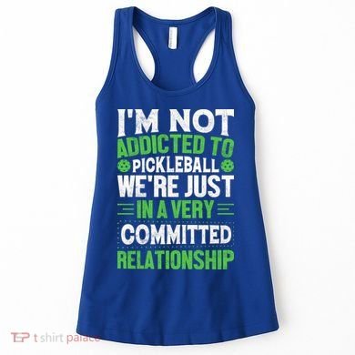 I'm Not Addicted Pickleball Gift For Pickleball Player Women's Tank Top