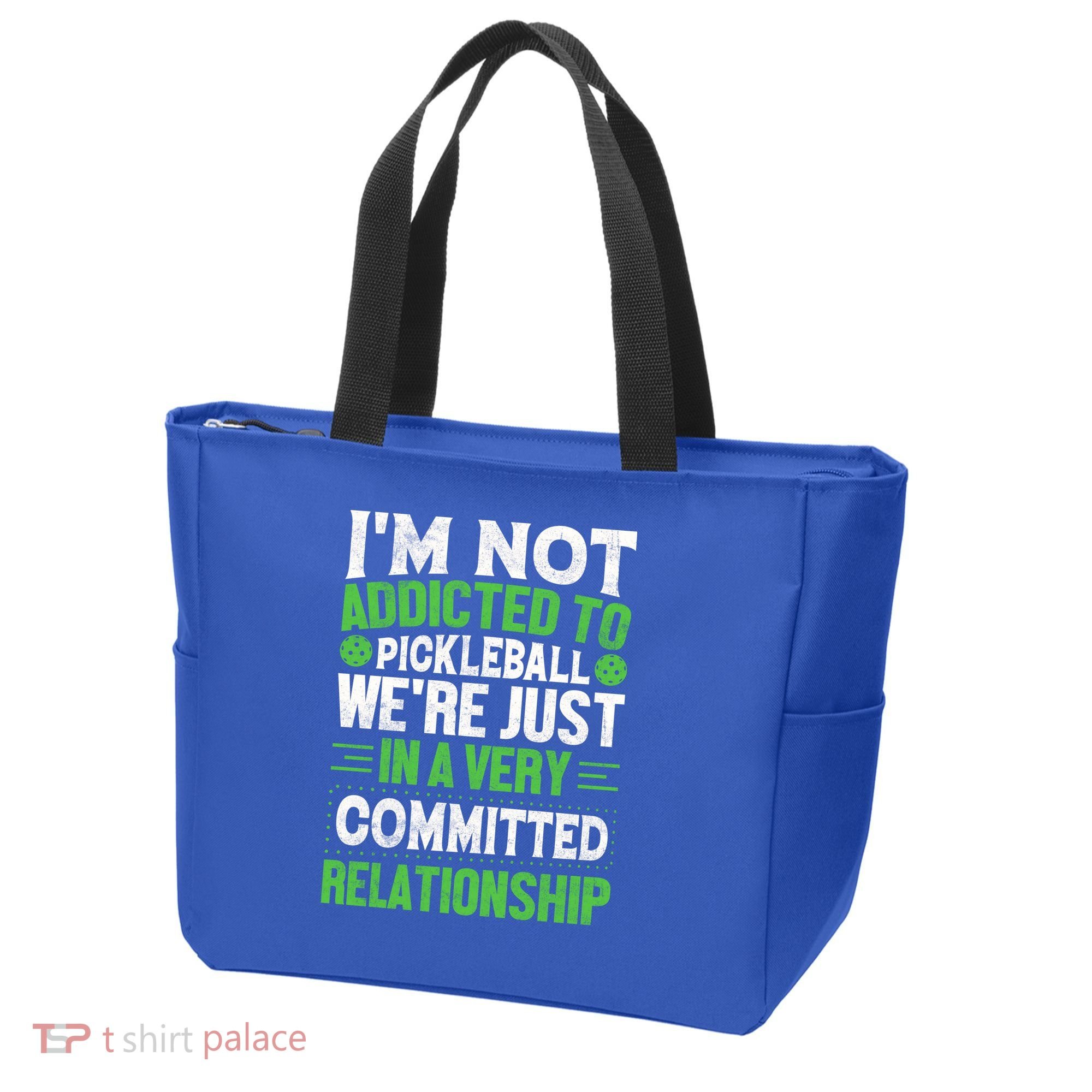 I'm Not Addicted Pickleball Gift For Pickleball Player Tote Bag