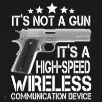 It's Not A Gun High Speed Wireless Communication Device Polo thumb 3