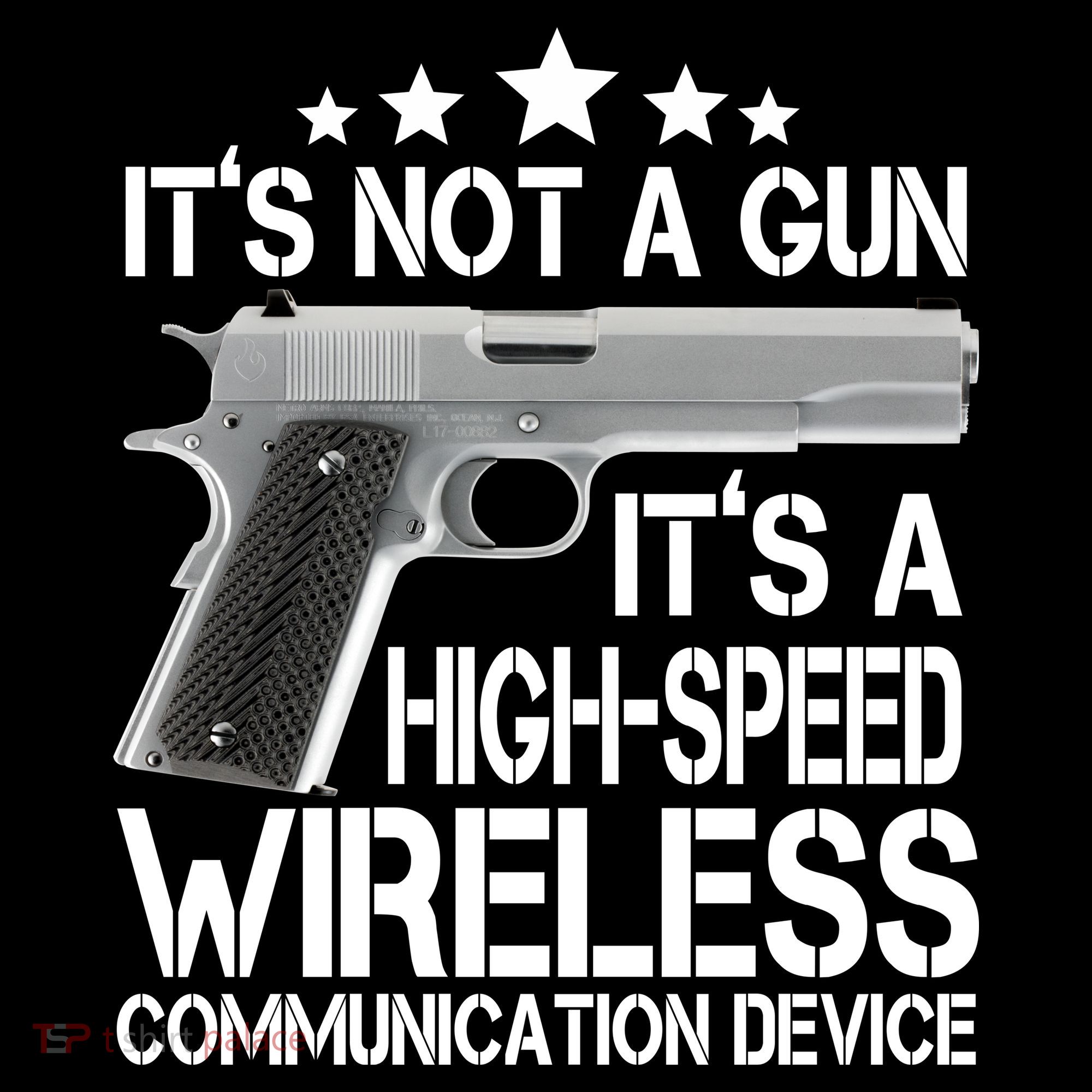 It's Not A Gun High Speed Wireless Communication Device Women's Long Sleeve Shirt
