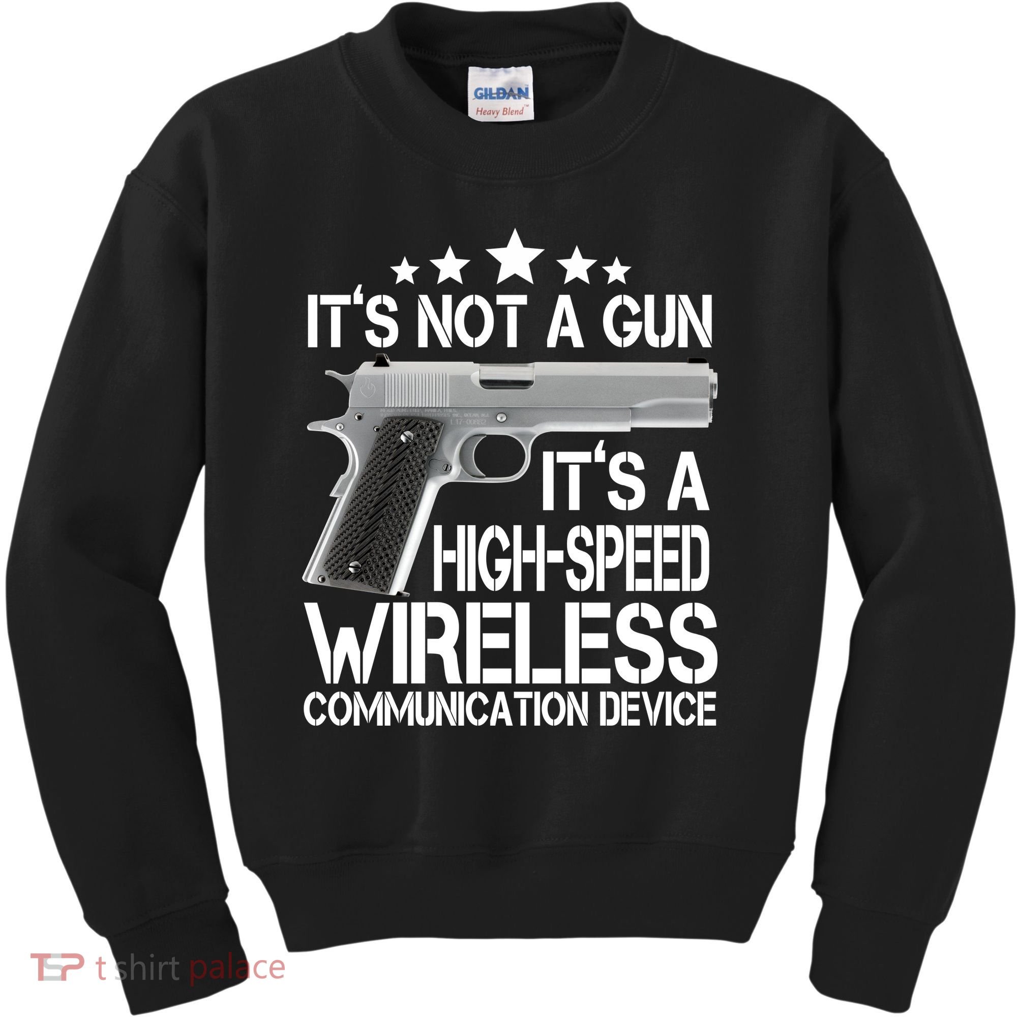 It's Not A Gun High Speed Wireless Communication Device Kids Sweatshirt