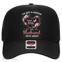 I'm not a widow I'm a wife to a husband with wings Hat thumb 0
