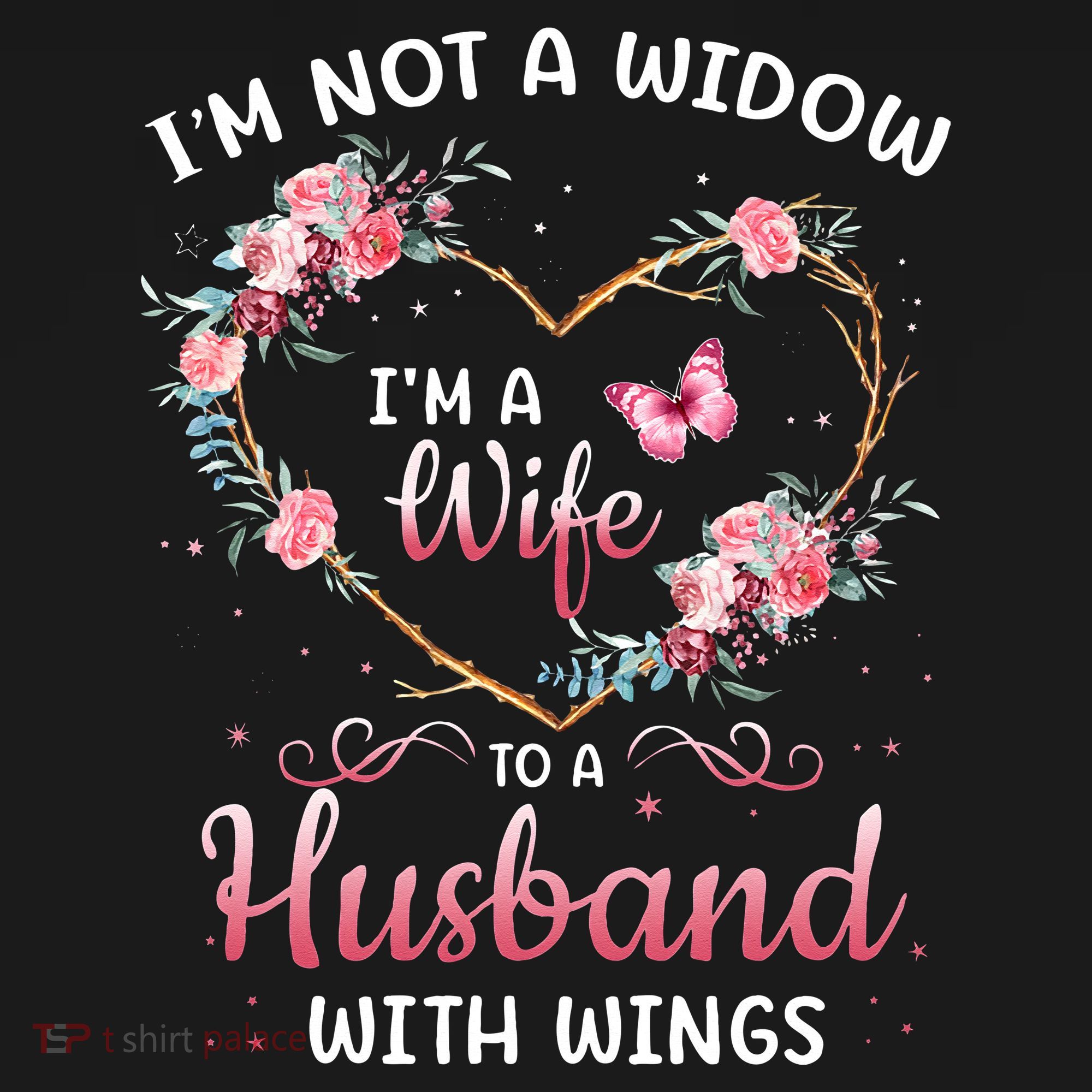 I'm not a widow I'm a wife to a husband with wings Visor