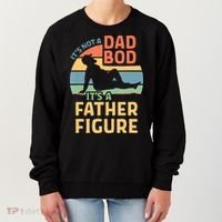 It's Not A Dad Bob It's A Father Figure Retro Women's Sweatshirt thumb 0
