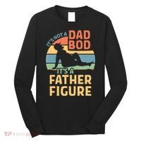 It's Not A Dad Bob It's A Father Figure Retro Long Sleeve Shirt thumb 0