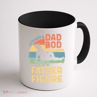 It's Not A Dad Bob It's A Father Figure Retro Coffee Mug thumb 1
