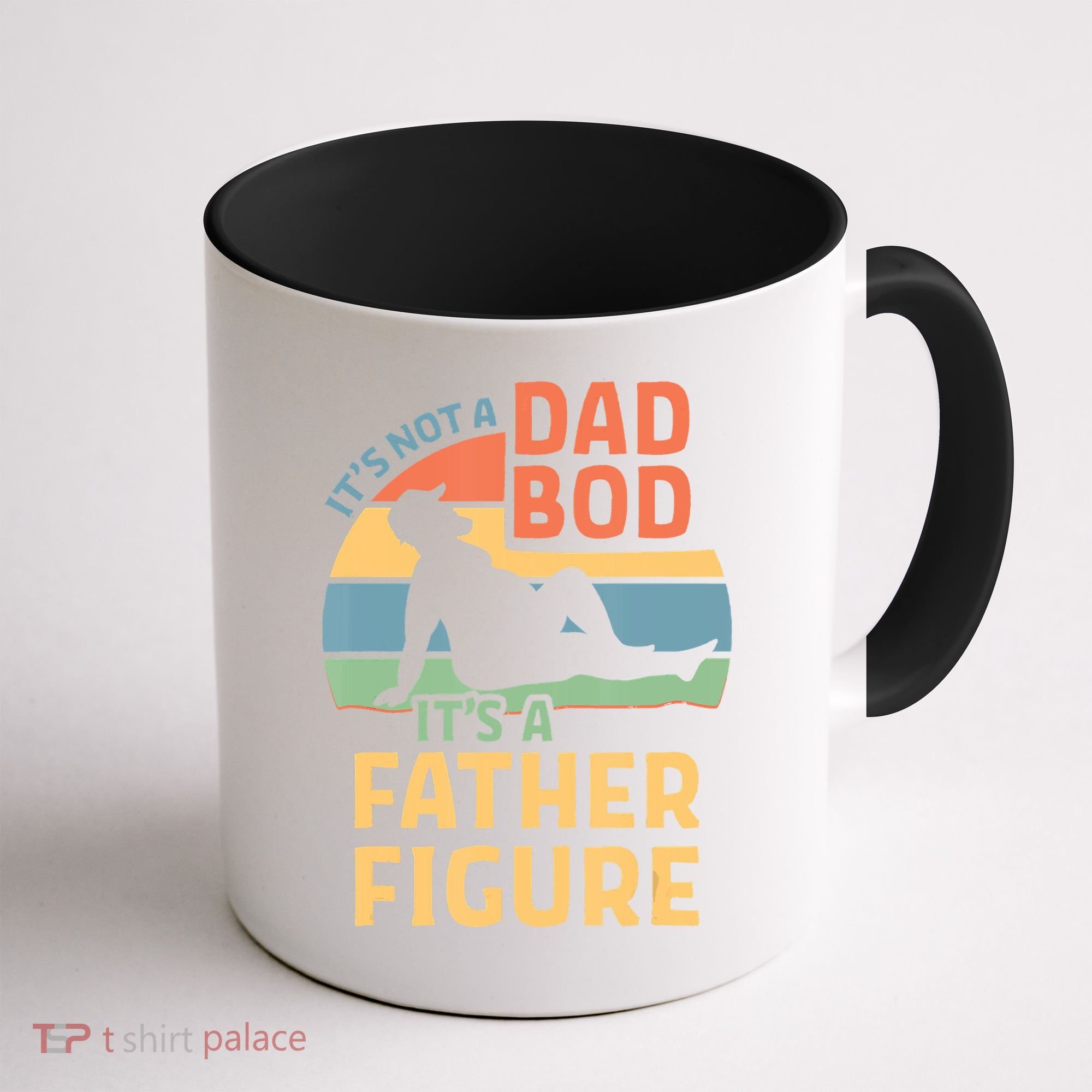 It's Not A Dad Bob It's A Father Figure Retro Coffee Mug