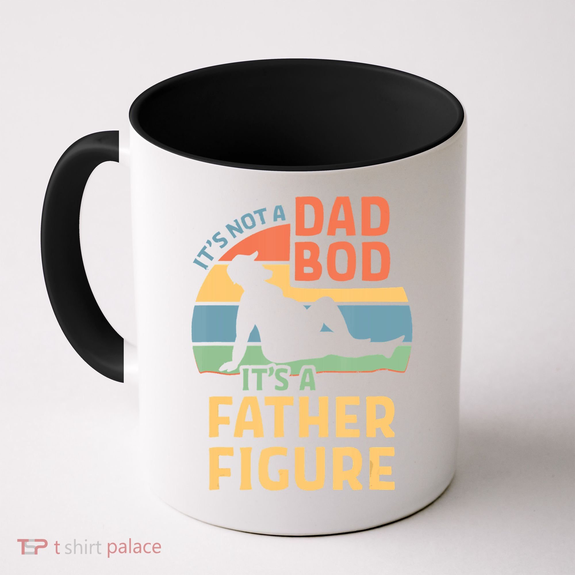 It's Not A Dad Bob It's A Father Figure Retro Coffee Mug