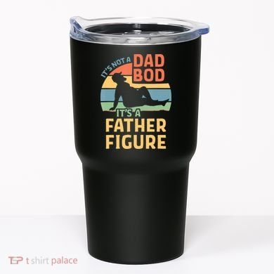 It's Not A Dad Bob It's A Father Figure Retro Tumbler