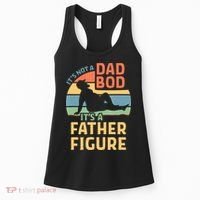 It's Not A Dad Bob It's A Father Figure Retro Women's Tank Top thumb 0