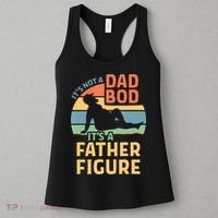 It's Not A Dad Bob It's A Father Figure Retro Women's Tank Top thumb 3