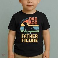 It's Not A Dad Bob It's A Father Figure Retro Toddler T-Shirt thumb 2
