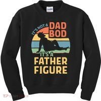 It's Not A Dad Bob It's A Father Figure Retro Kids Sweatshirt thumb 0