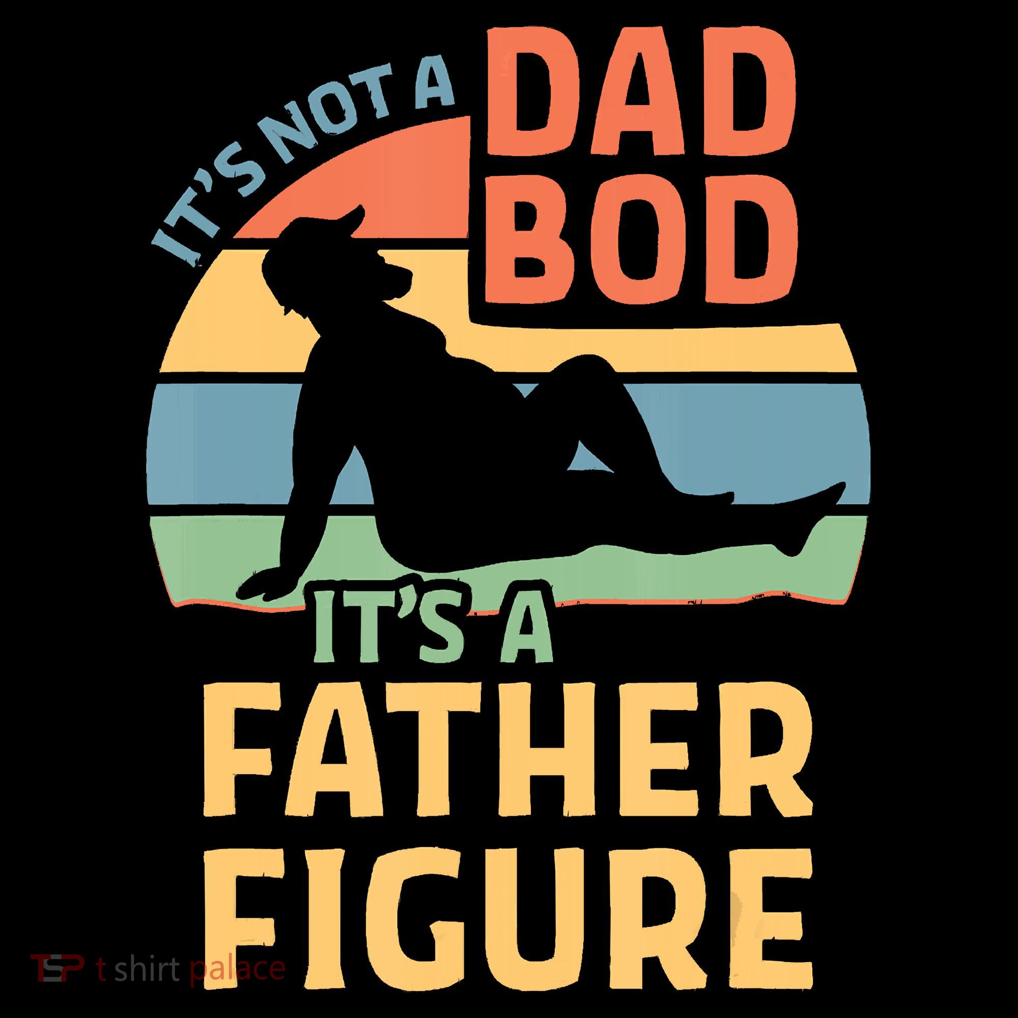 It's Not A Dad Bob It's A Father Figure Retro Kids Sweatshirt