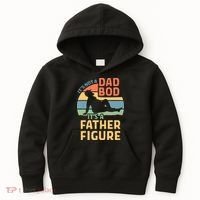 It's Not A Dad Bob It's A Father Figure Retro Kids Hoodie thumb 0