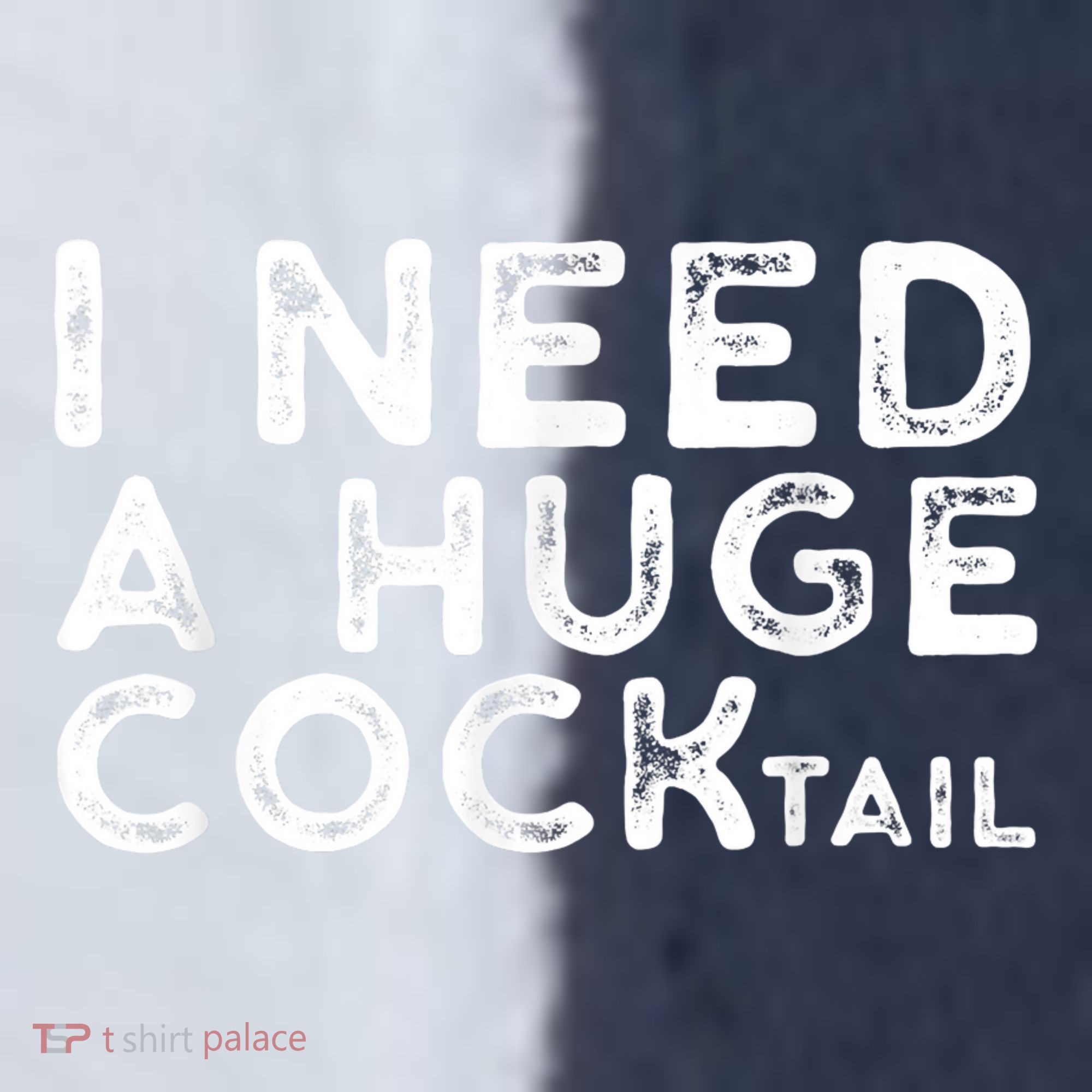 I Need A Huge Cocktail Funny Adult Humor Drinking Gift Sport-Tek Competitor United Soccer Jersey